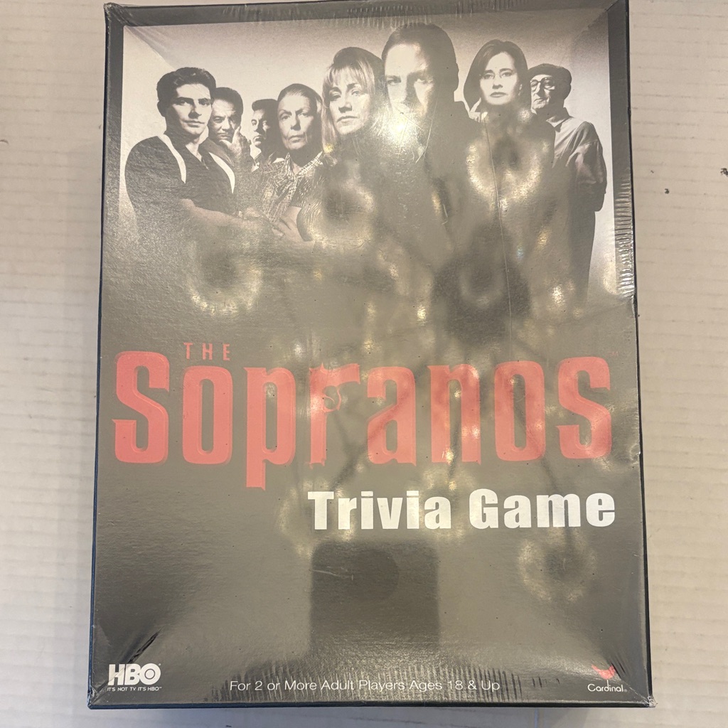 The Sopranos Trivia Game Black Edition